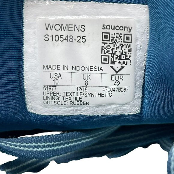 Saucony Womens Guide 13 Blue Running Shoes Sneakers Size 10 S10548-25 - Picture 7 of 7